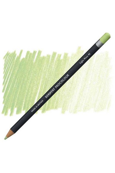 Derwent Procolour 45 Light Moss Dry Crayons