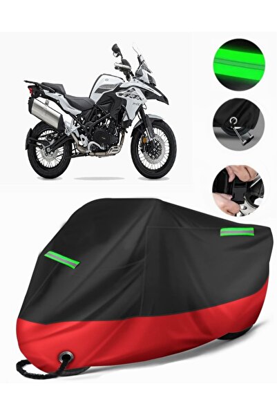 MotoEN Benelli Trk 502 X Compatible Premium Motorcycle Tarpaulin (Lock Compat...