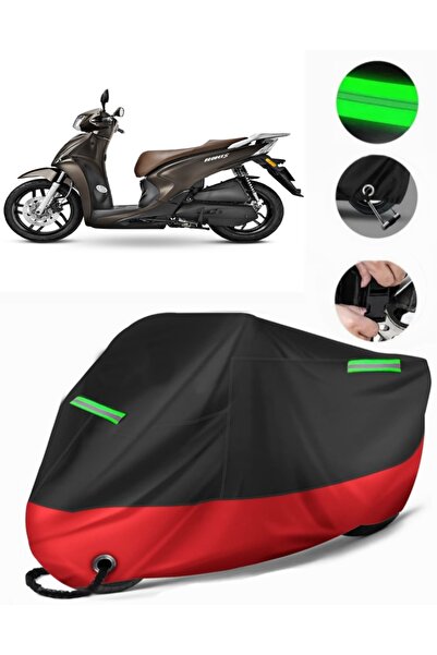 MotoEN Kymco People S 125I Compatible Premium Motorcycle Tarpaulin (Lock Comp...
