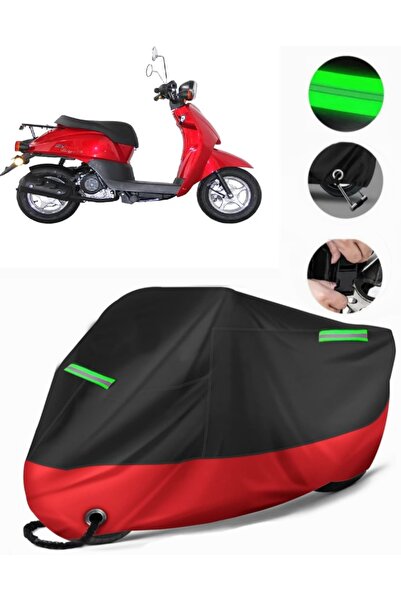 MotoEN Stmax Rota 100 Compatible Premium Motorcycle Tarpaulin (Lock Compatibl...