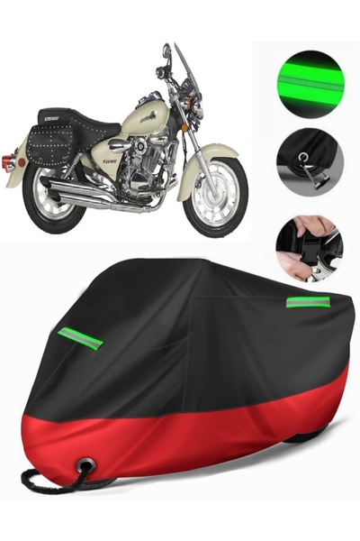 MotoEN غطاء دراجة نارية متوافق مع Steel Motor Crown 250 Premium (متوافق مع ال...
