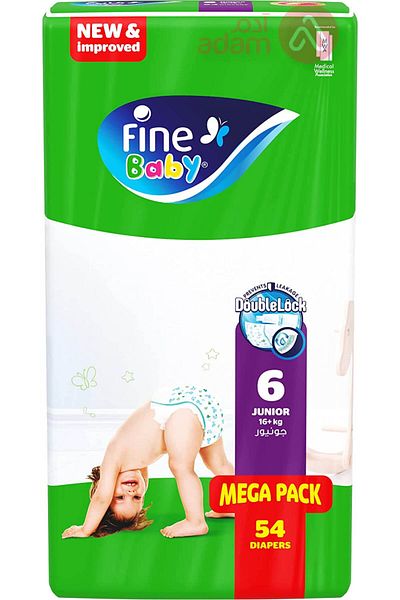 FINE BABY NO 6 MEGA JUNIOR  54PCS