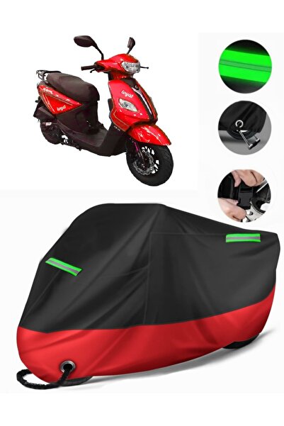 MotoEN Kral Motor Kr-44 Loyal 50 Compatible Premium Motorcycle Tarpaulin (Loc...