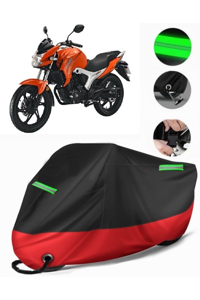 MotoEN قماش القنب الممتاز المتوافق مع Lifan LF150T-9R (متوافق مع القفل) أسود-...