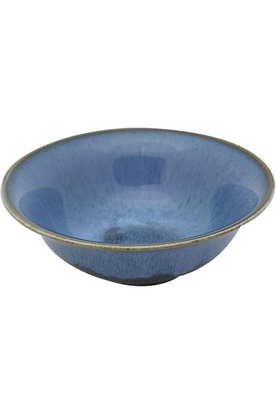 Trust Pro Porcelain Round Deep Soup/Salad/Cereal Bowl Trending Blue/Black Colour 4.5 Inch / 11.43 cm