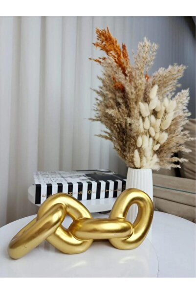 Mirsa Global Dekoratif Polyester Zincir Biblo