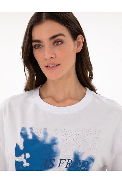 Pierre Cardin White Comfort Fit T-Shirt 50301483 -Vr013
