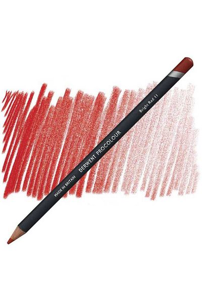 Derwent Procolour Dry Crayons 11 Stylish Red