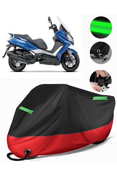 MotoEN Kymco Downtown 350I Abs Compatible Premium Motorcycle Tarpaulin (Lock ...