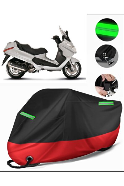 MotoEN Piaggio X8 400 Ie Compatible Premium Motorcycle Tarpaulin (Lock Compat...