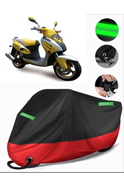 MotoEN Mondial 150 Sentor Compatible Premium Motorcycle Tarpaulin (Lock Compa...