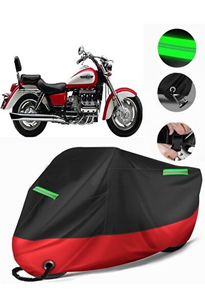 MotoEN Honda Valkyrie F6C Compatible Premium Motorcycle Tarpaulin (Lock Compa...