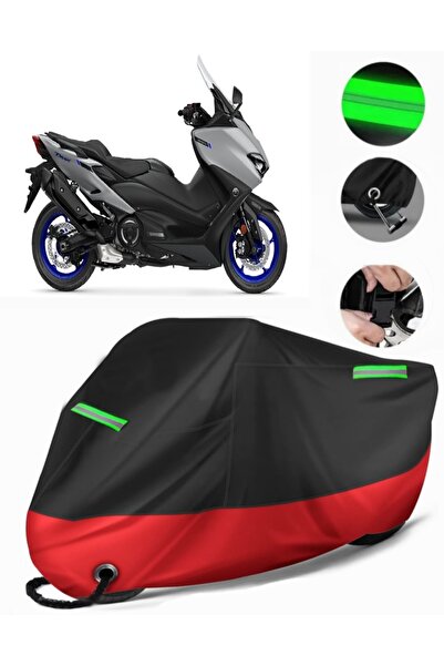 MotoEN Yamaha Tmax 560 Compatible Premium Motorcycle Tarpaulin (Lock Compatib...