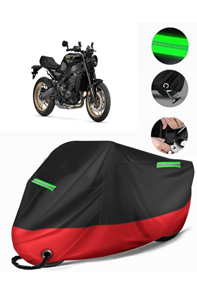 MotoEN غطاء دراجة نارية ممتاز متوافق مع Yamaha XSR 900 (متوافق مع القفل) أسود...