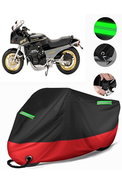 MotoEN غطاء دراجة نارية ممتاز متوافق مع Kawasaki GPZ 900 R (متوافق مع القفل) ...