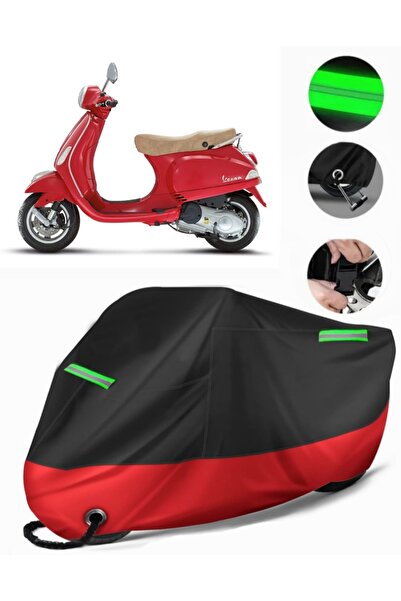 MotoEN فيليب LX 125 متوافق مع القماش المشمع للدراجات النارية (متوافق مع القفل...