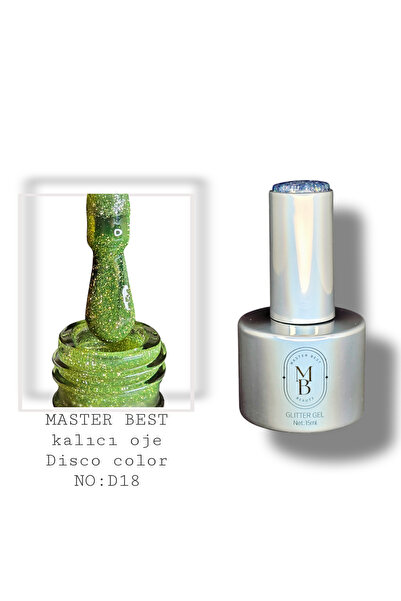 masterbest Master Best Kalıcı Oje Disco 15 ml D18