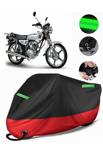 MotoEN Kanuni Bs 125 Compatible Premium Motorcycle Tarpaulin (Lock Compatible...
