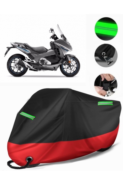 MotoEN Honda Nc 750D Integra Compatible Premium Motorcycle Tarpaulin (Lock Co...