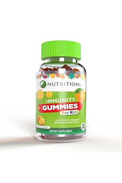 NUTRITIONL حلوى جيلاتينية لتقوية المناعة للأطفال | لدعم مضادات الأكسدة | بنكه...