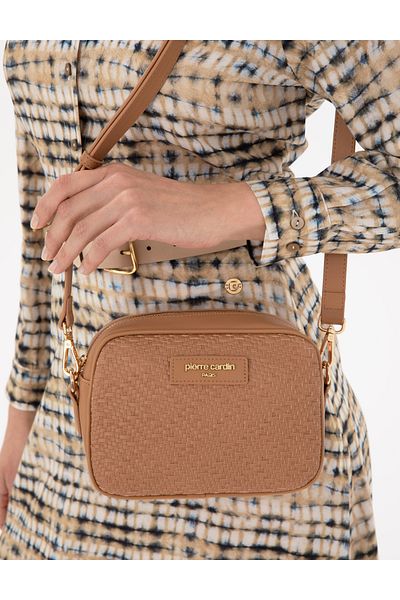 Pierre Cardin Camel Crossbody Bag 50305503 -Vr015
