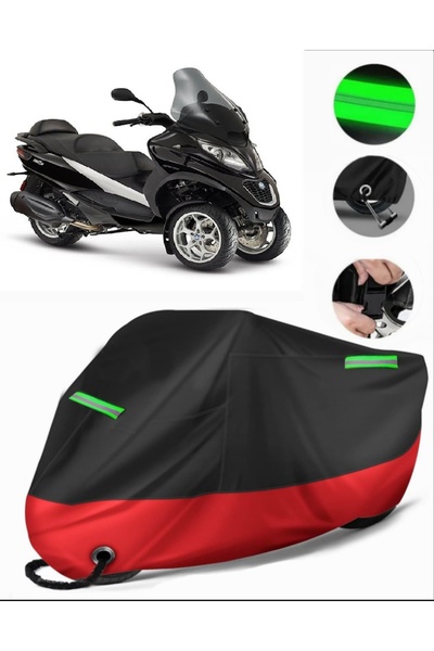 MotoEN Piaggio MP3 250 متوافق مع القماش المشمع للدراجات النارية (متوافق مع ال...