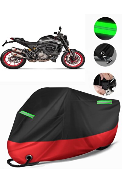 MotoEN Ducati Monster 937 Plus Compatible Premium Motorcycle Tarpaulin (Lock ...