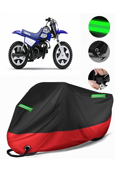 MotoEN Yamaha Pw 50 Compatible Premium Motorcycle Tarpaulin (Lock Compatible)...