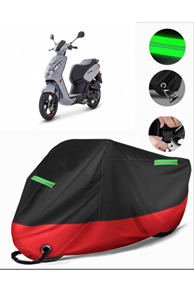 MotoEN Peugeot Kisbee 50 Compatible Premium Motorcycle Tarpaulin (Lock Compat...