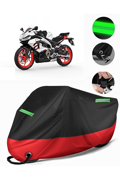 MotoEN غطاء دراجة نارية ممتاز متوافق مع Aprilia Tuono 125 (متوافق مع القفل) أ...