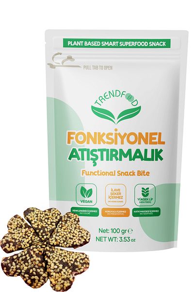 TREND FOOD 100% Natural Healthy Snack - Via Gluten Nutrients - High Protein and Fiber |   100 Grams