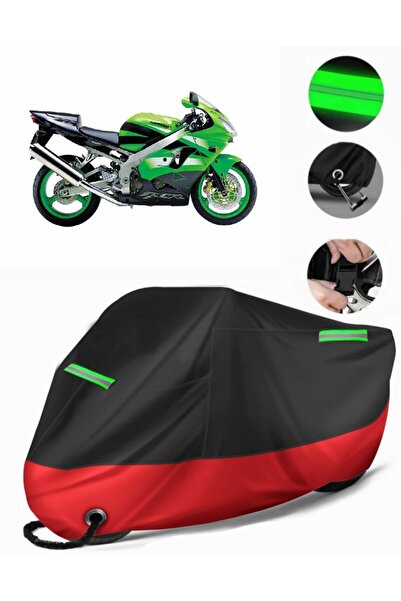 MotoEN Kawasaki Zx-9 R Compatible Premium Motorcycle Tarpaulin (Lock Compatib...
