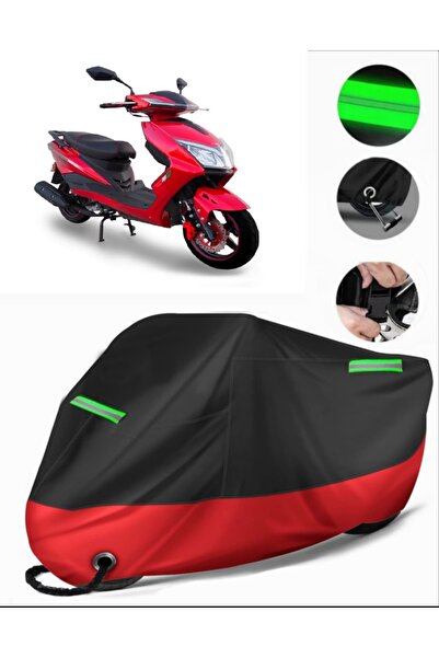 MotoEN غطاء دراجة نارية ممتاز متوافق مع Motolux Nirvana Pro (متوافق مع القفل)...