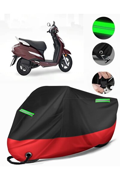 MotoEN Honda Activa 125 Compatible Premium Motorcycle Tarpaulin (Lock Compati...