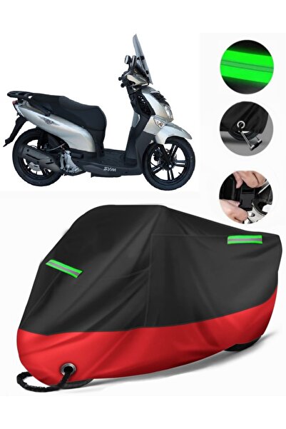 MotoEN Sym Hd2 200I Compatible Premium Motorcycle Tarpaulin (Lock Compatible)...