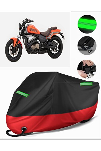 MotoEN Qj Srv550 St Compatible Premium Motorcycle Tarpaulin (Lock Compatible)...
