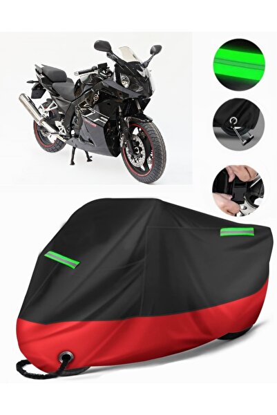 MotoEN Daelim Roadwin 250 Compatible Premium Motorcycle Tarpaulin (Lock Compa...