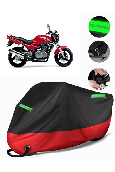 MotoEN Kawasaki Er-5 Compatible Premium Motorcycle Tarpaulin (Lock Compatible...