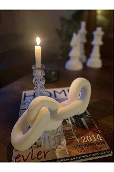 Mirsa Global Dekoratif Polyester Zincir Biblo