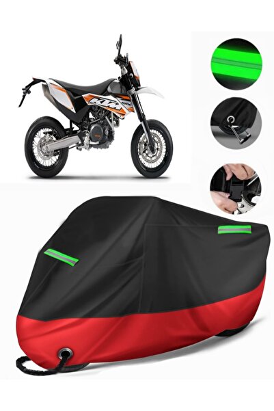 MotoEN KTM 690 SMC R متوافق مع القماش المشمع للدراجات النارية (متوافق مع القف...