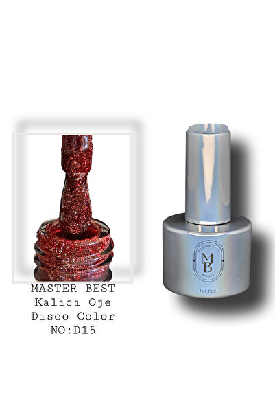 masterbest Master Best Kalıcı Oje Disco 15 ml D15