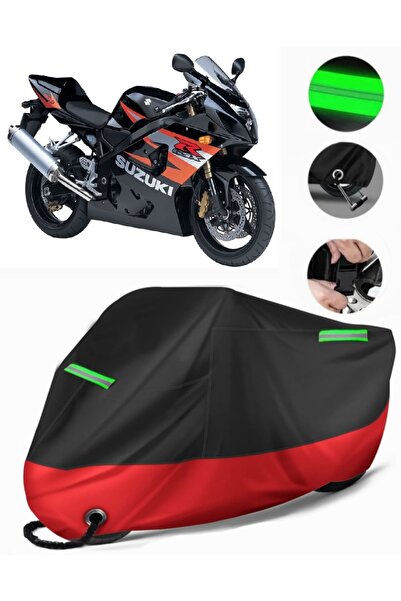 MotoEN Suzuki Gsr 600 Compatible Premium Motorcycle Tarpaulin (Lock Compatibl...