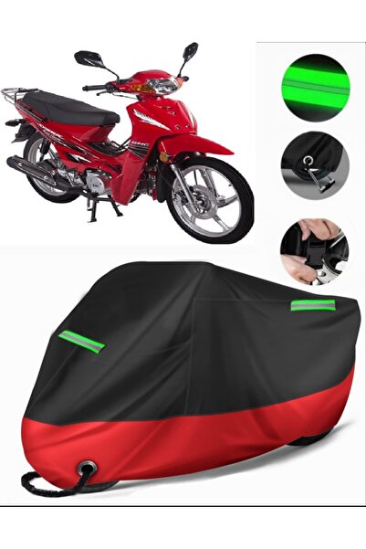 MotoEN غطاء دراجة نارية ممتاز متوافق مع Ramzey 100 كوب (متوافق مع القفل) أسود...