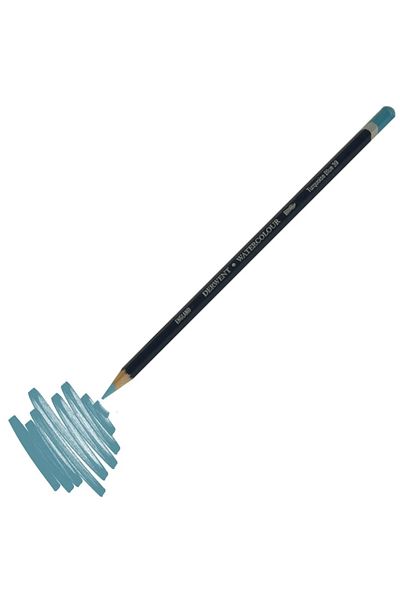 Derwent Turquoise Blue Crayons - Dilutable Watercolor