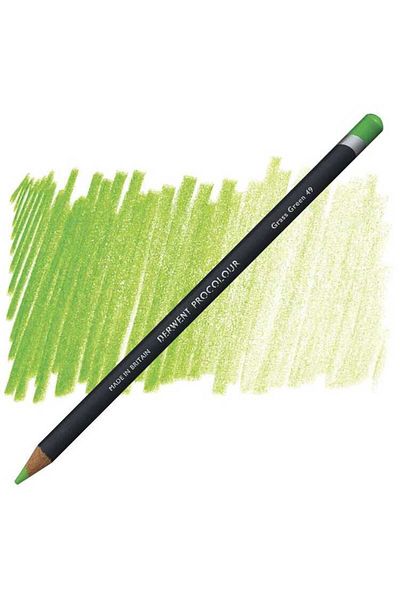 Derwent Procolour 49 Grass Green Dry Crayons