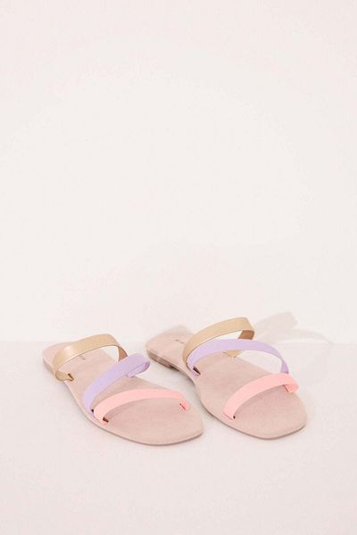 Women'secret Crossed strap slippers