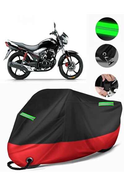 MotoEN Haojue Da135 S Compatible Premium Motorcycle Tarpaulin (Lock Compatibl...