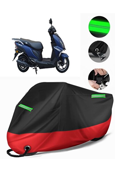 MotoEN Apachi Joy 125 Compatible Premium Motorcycle Tarpaulin (Lock Compatibl...