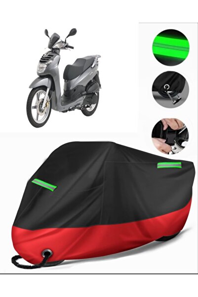 MotoEN Peugeot Lxr 200I Compatible Premium Motorcycle Tarpaulin (Lock Compati...