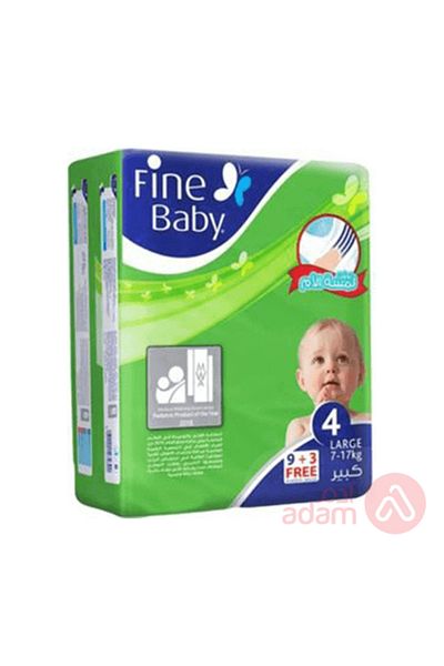 FINE BABY NO 4 TRAVEL LARGE 12PCS